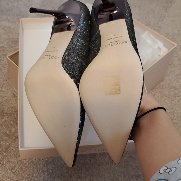 Jimmy Choo Glitter pumps - Picture 4 of 5